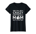 Womens Softball Gift Crazy Softball T-Shirt - Unique Graphic for Adults - T-Shirt, Sweatshirt, Hoodie