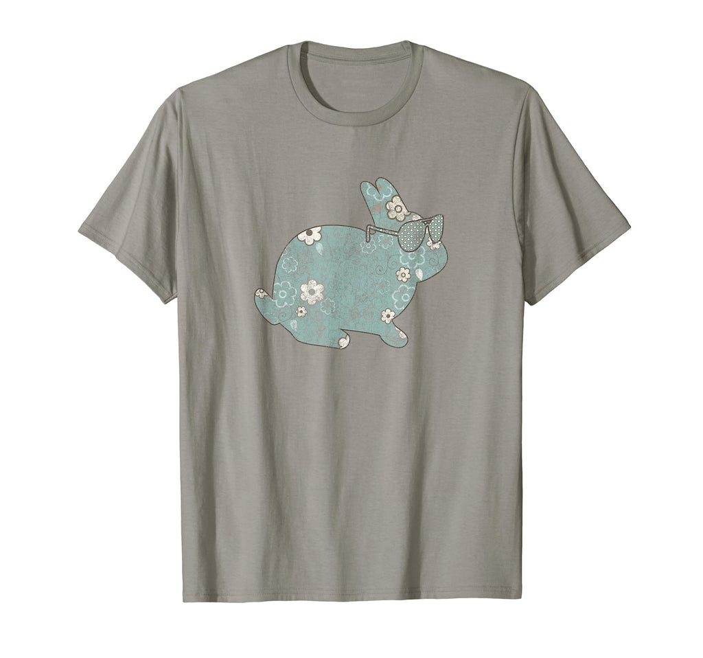 Unique Easter Distressed Rabbit T-Shirt - Custom Art Print Unisex - T-Shirt, Sweatshirt, Hoodie