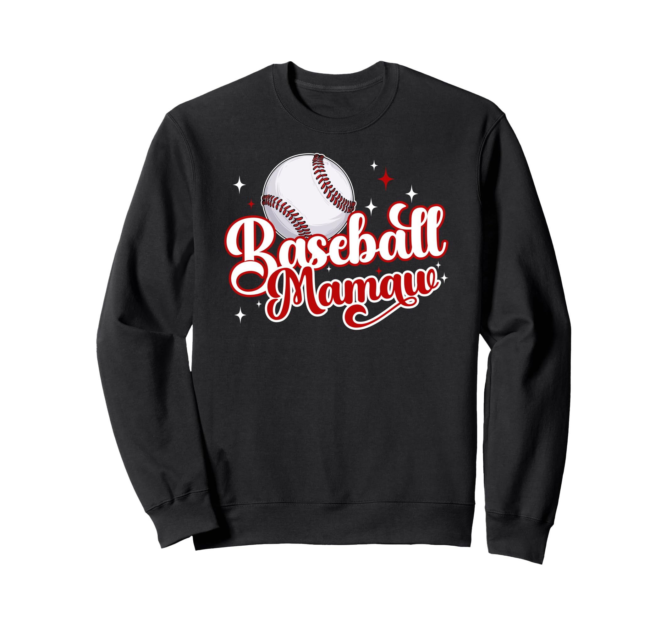 Baseball Mamaw Baseball Player Sweatshirt - Custom Art Print for Adults - T-Shirt, Sweatshirt, Hoodie