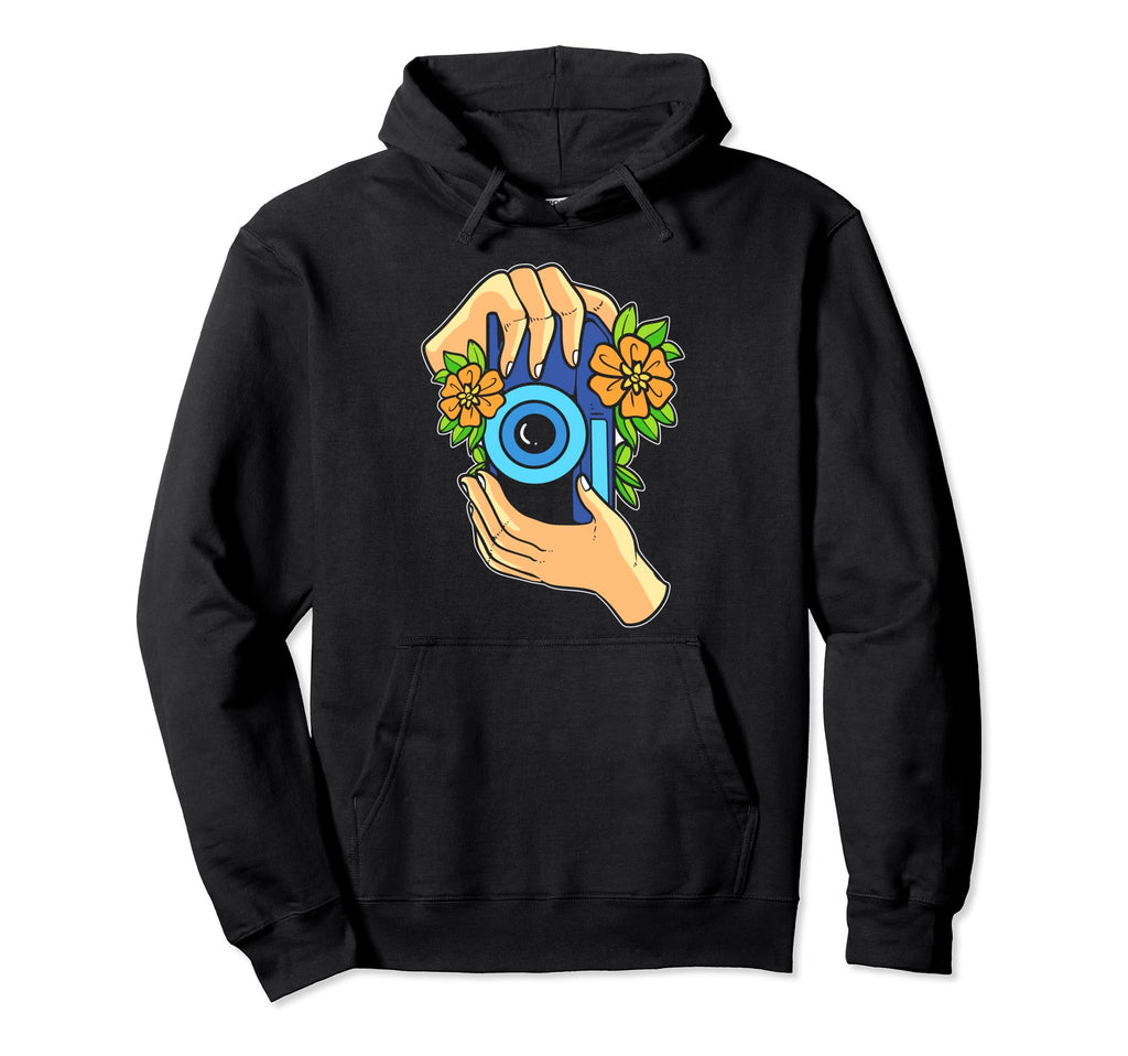 Camera Antique Camera Collector Hoodie - Fun Novelty Design Men Women - T-Shirt, Sweatshirt, Hoodie