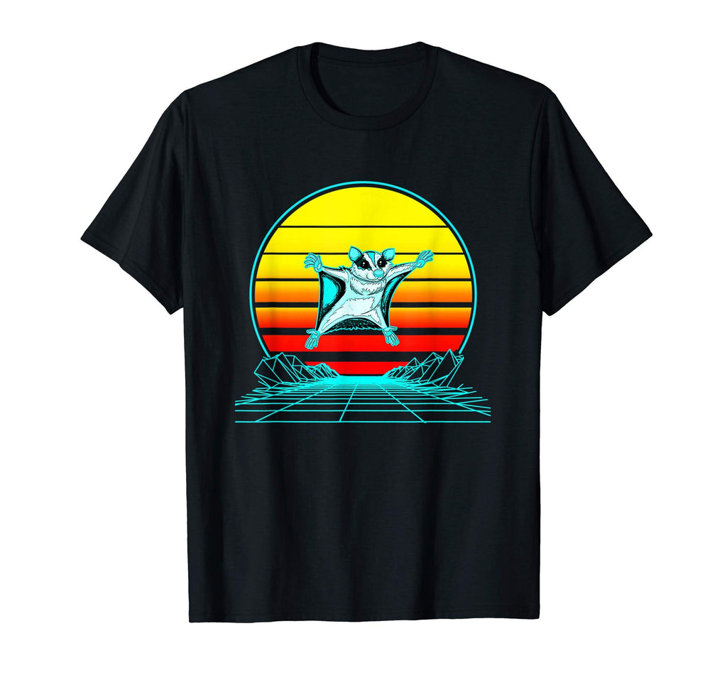 Sunset Sugar Glider T-Shirt - Novelty Apparel Unisex - T-Shirt, Sweatshirt, Hoodie