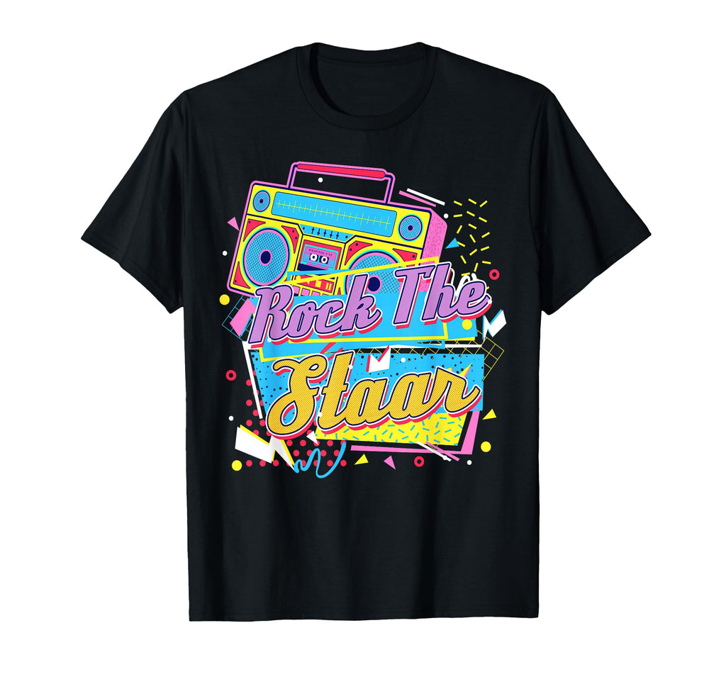 Test Day Teacher 80S Staar Day T-Shirt - Streetwear Style Men Women - T-Shirt, Sweatshirt, Hoodie