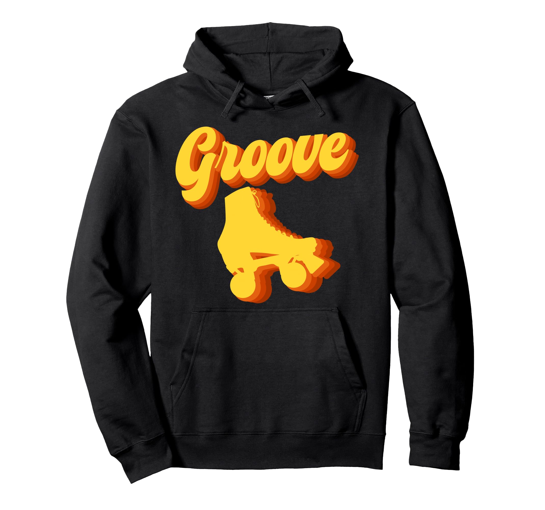 Roller Skating Skate 1970S Groove Hoodie - Novelty Apparel Men Women - T-Shirt, Sweatshirt, Hoodie