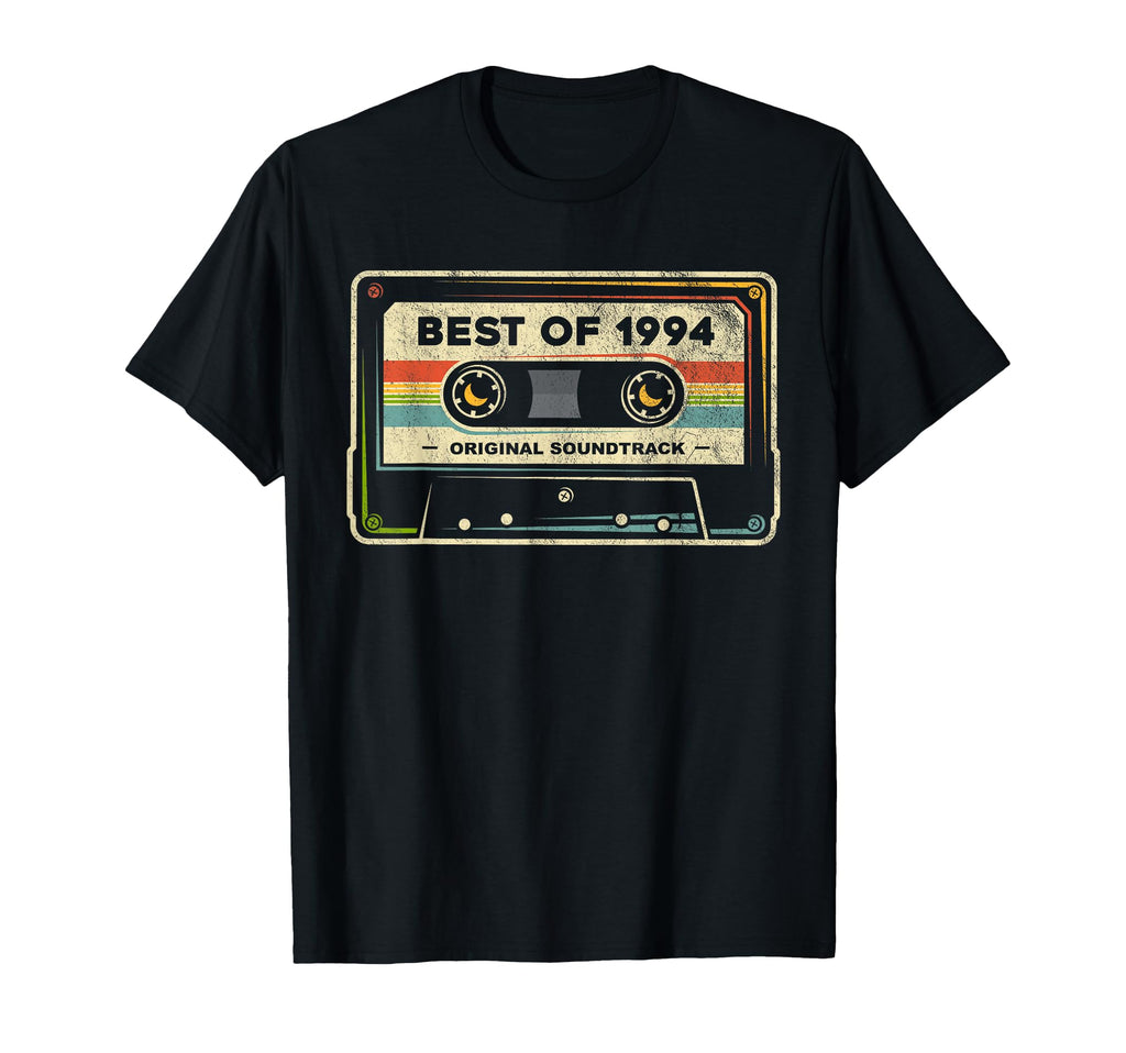 Best 1994 Mixtape 30Th Birthday Cassette T-Shirt - Unique Graphic Unisex - T-Shirt, Sweatshirt, Hoodie