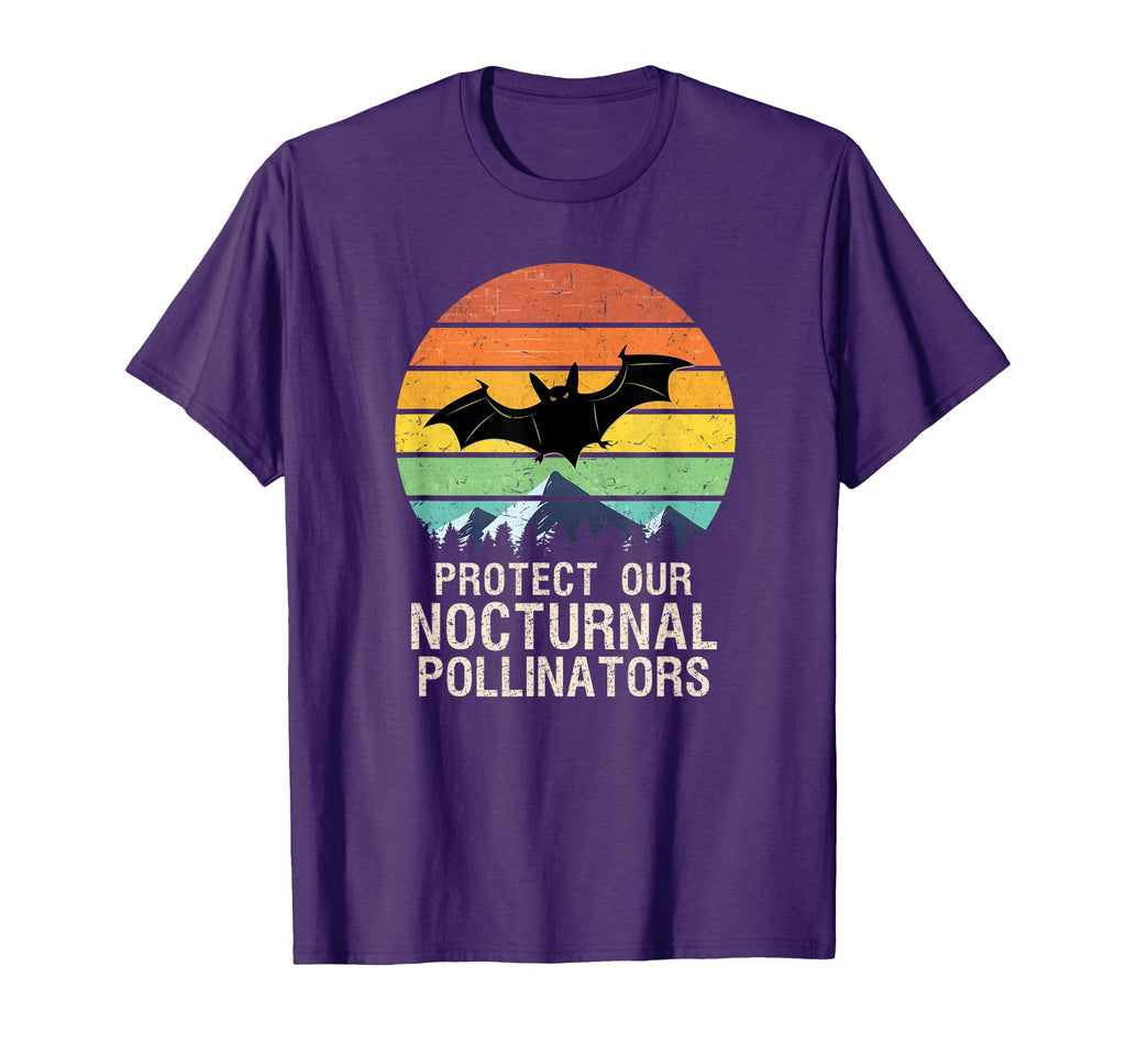 Protect Our Nocturnal Pollinators Bat T-Shirt - Trendy Graphic Unisex - T-Shirt, Sweatshirt, Hoodie