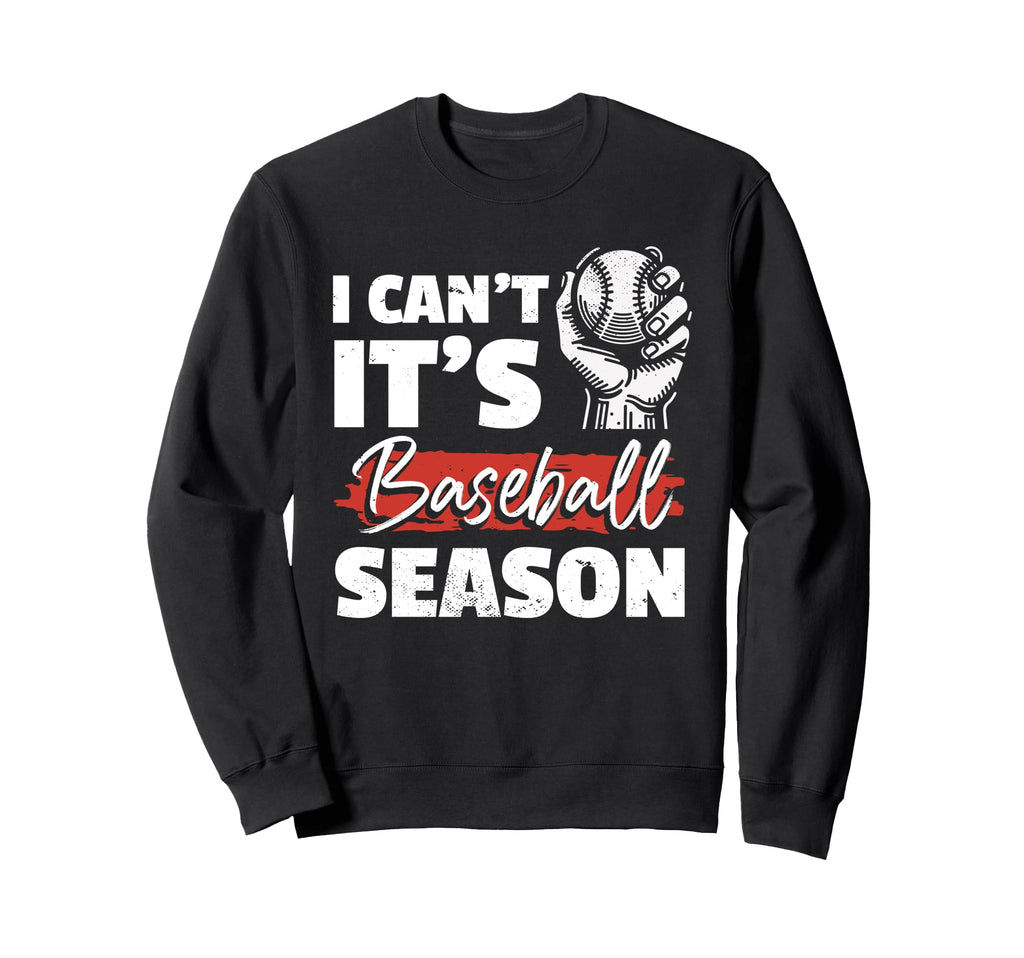 Fathers Day Baseball Dad Parent Sweatshirt - Casual Everyday Wear Unisex - T-Shirt, Sweatshirt, Hoodie