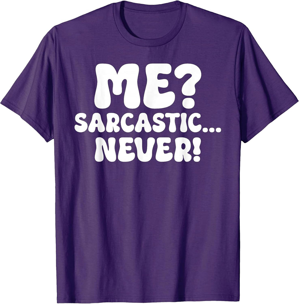 Me Sarcastic Never Groovy Merch Store - Adult & Kids T-Shirts, Sweatshirts & Hoodies apparel design preview 1