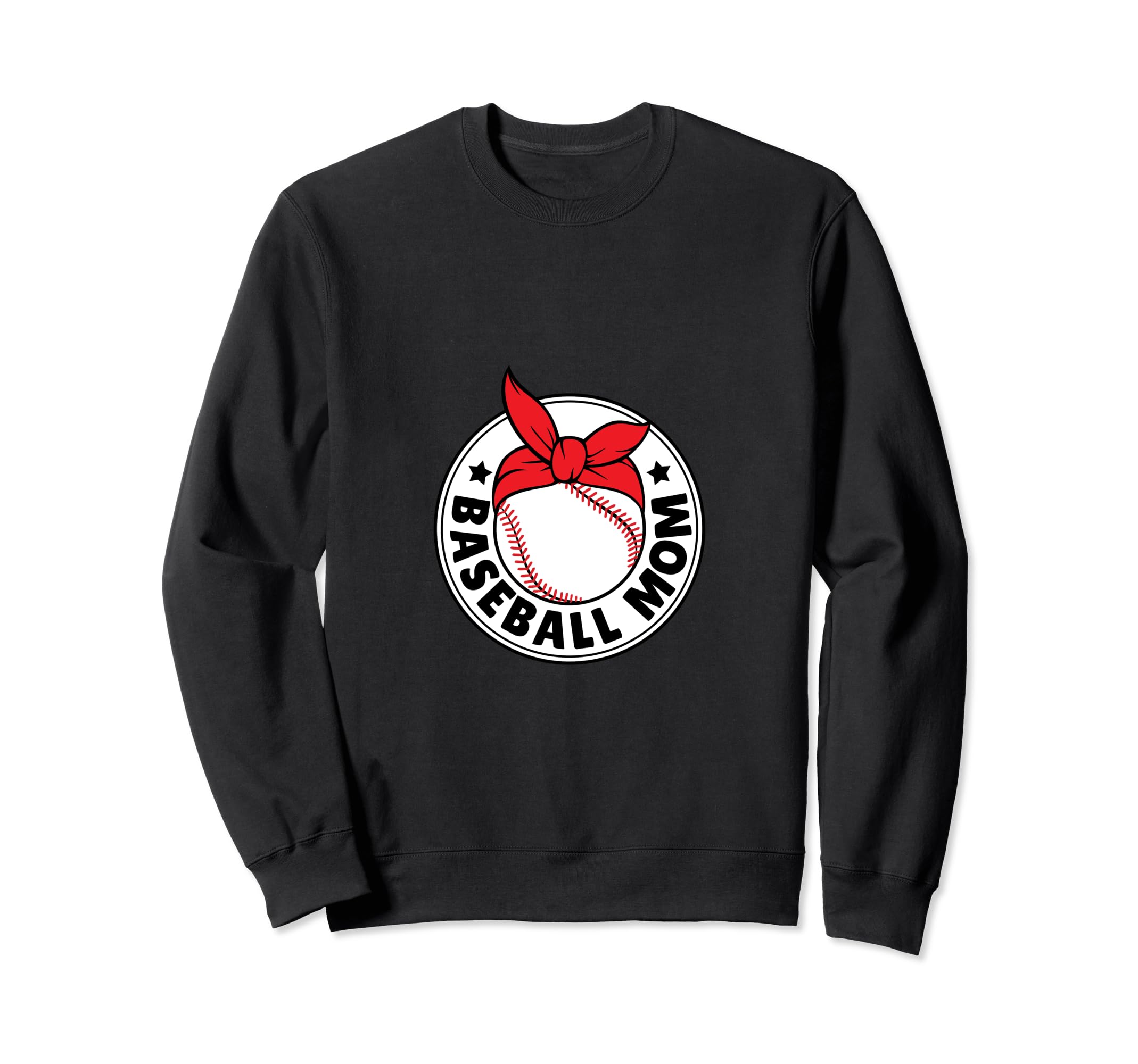 Baseball Mom Baseball Mom Sweatshirt - Aesthetic Graphic Unisex - T-Shirt, Sweatshirt, Hoodie