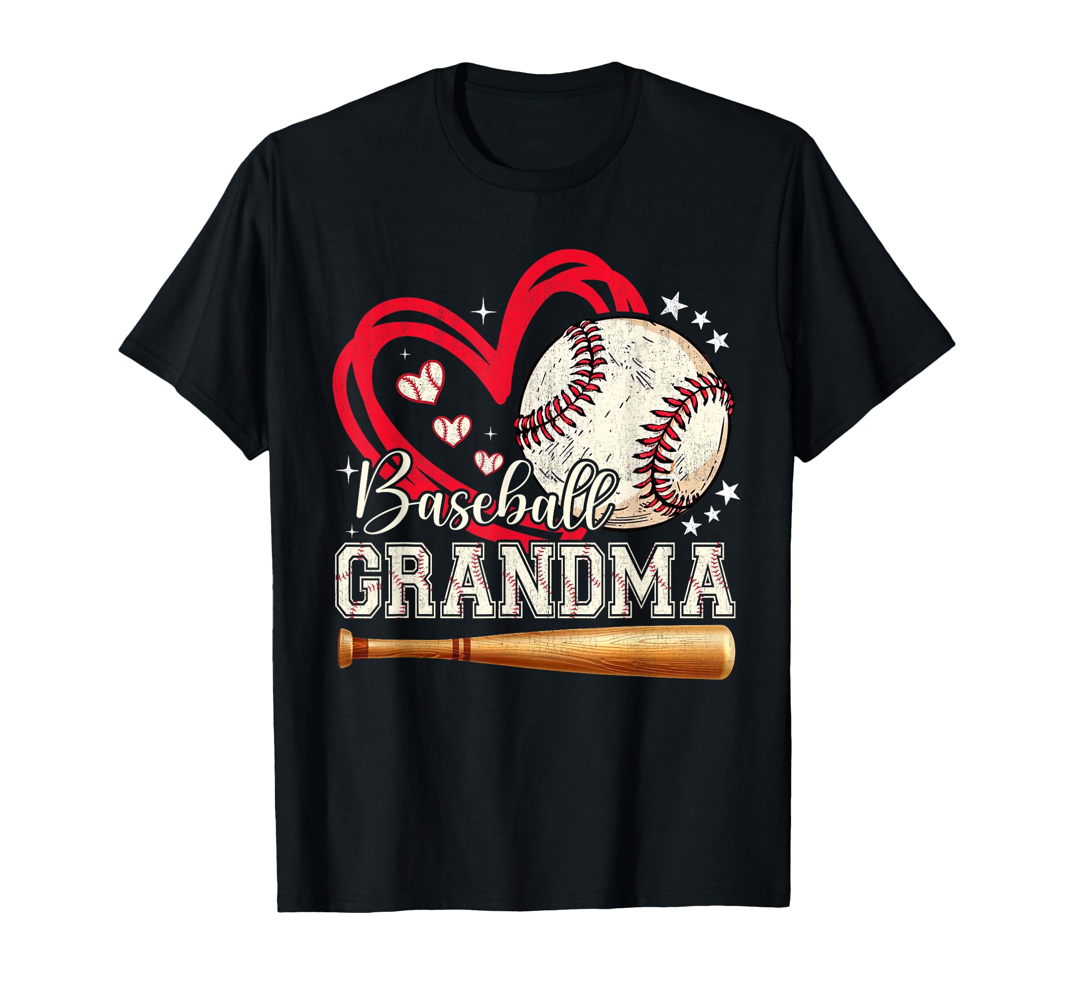 Baseball Grandma Family Matching Baseball T-Shirt - Trendy Graphic Unisex - T-Shirt, Sweatshirt, Hoodie