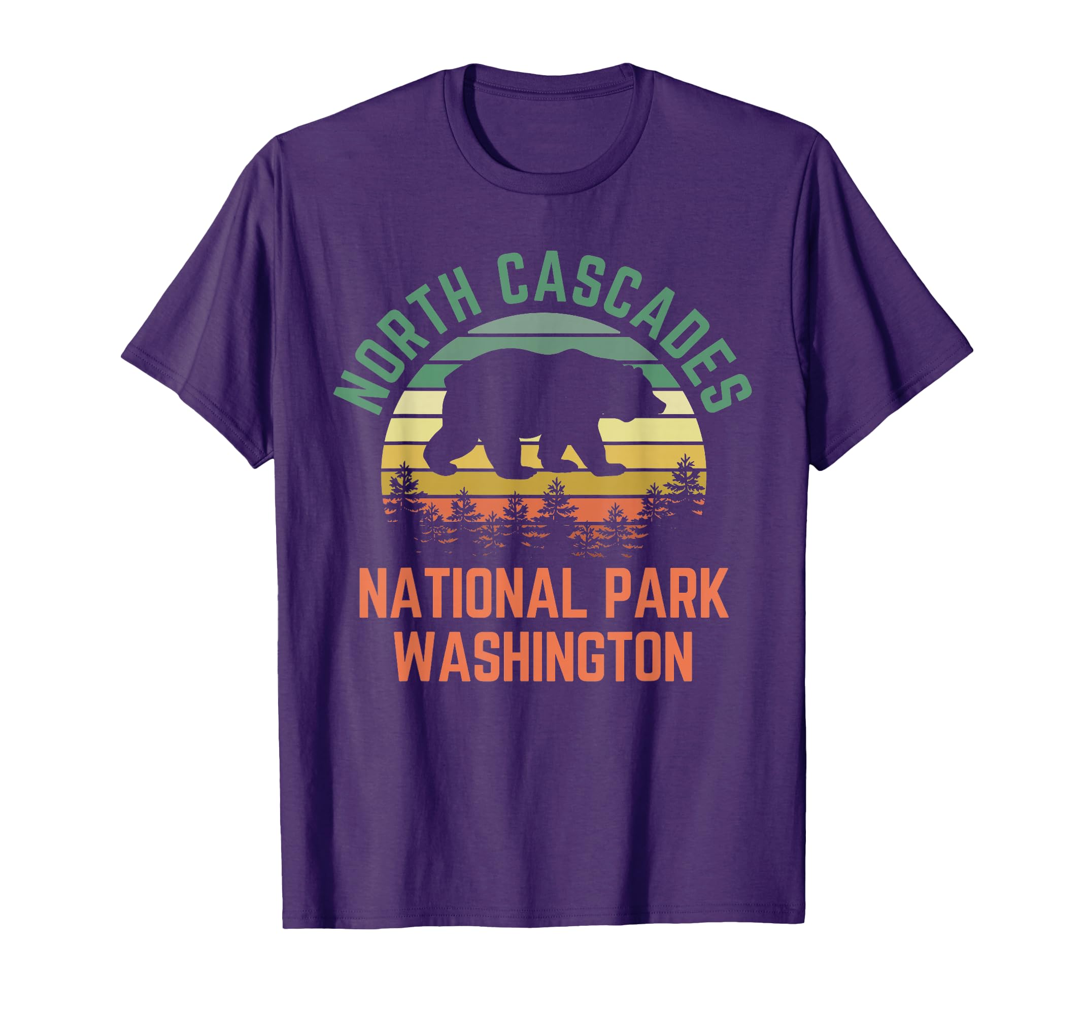 North Cascades National Park T-Shirt - Novelty Apparel Men Women - T-Shirt, Sweatshirt, Hoodie