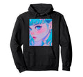 Anime Vaporwave Egirl Aesthetic Japanese Hoodie - Novelty Apparel Unisex - T-Shirt, Sweatshirt, Hoodie