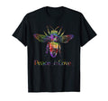 Apiologist Hippie Tie Dye Bee Hoodie - Casual Everyday Wear for Adults - T-Shirt, Sweatshirt, Hoodie