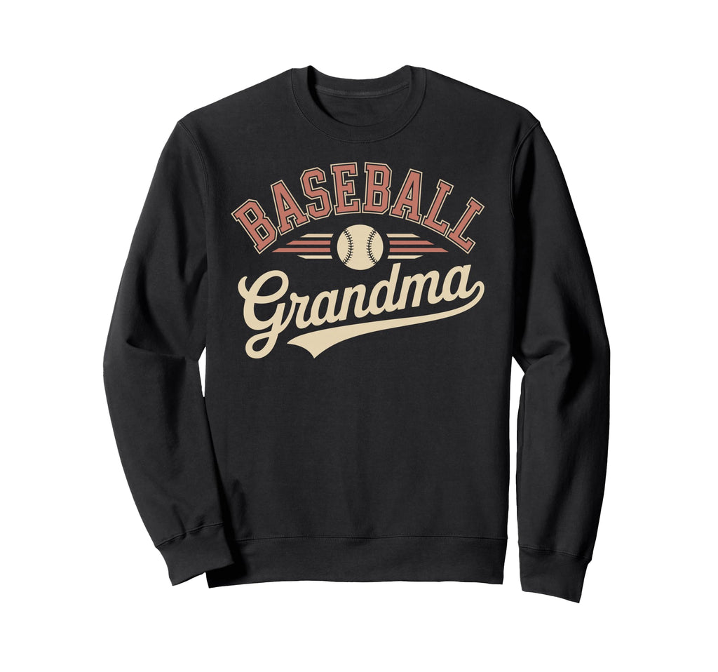 Funny Baseball Grandma Mothers Day Sweatshirt - Custom Art Print Men Women - T-Shirt, Sweatshirt, Hoodie
