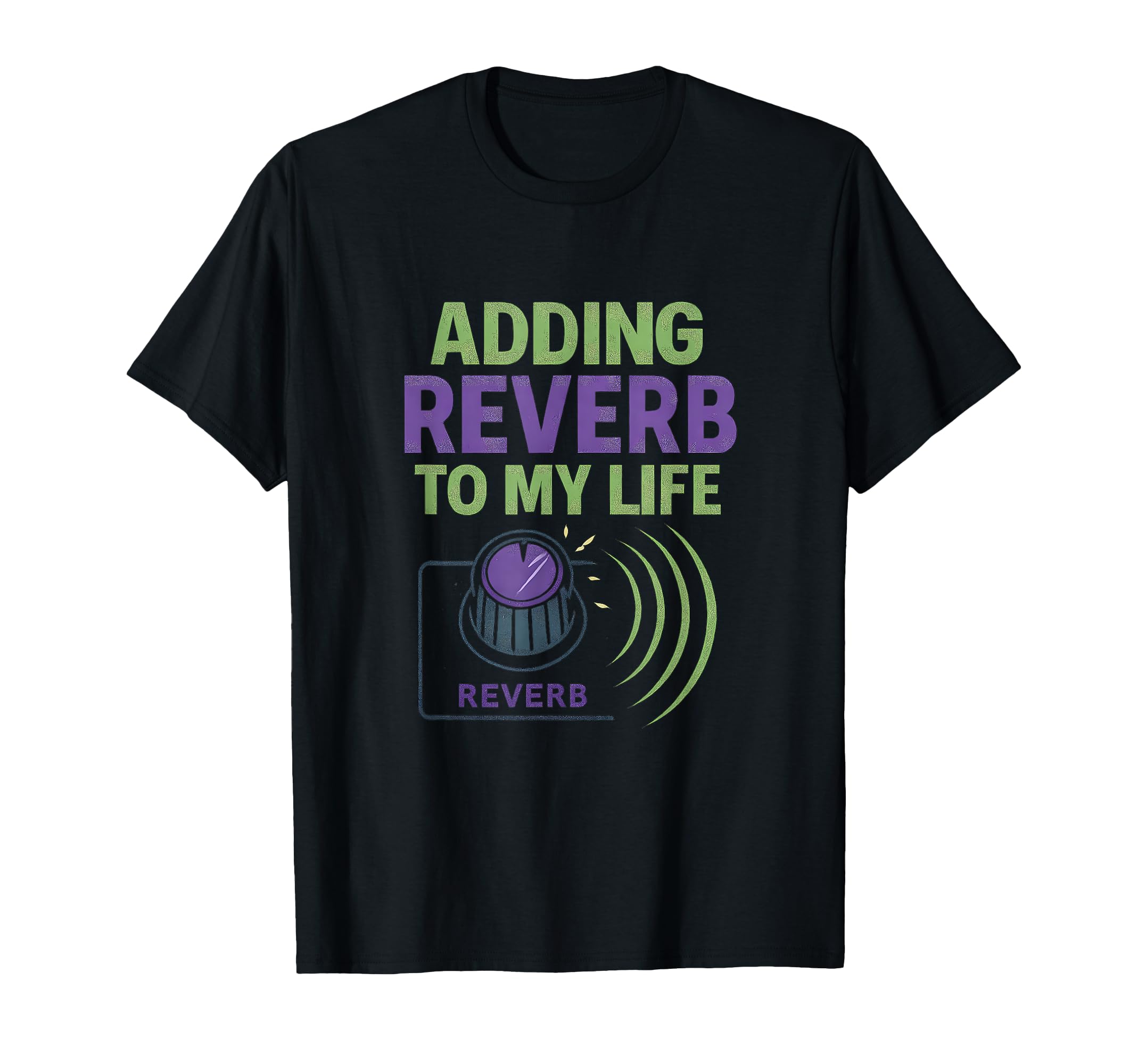 Adding Reverb To My Life Vhs Music T-Shirt - Graphic Print Men Women - T-Shirt, Sweatshirt, Hoodie
