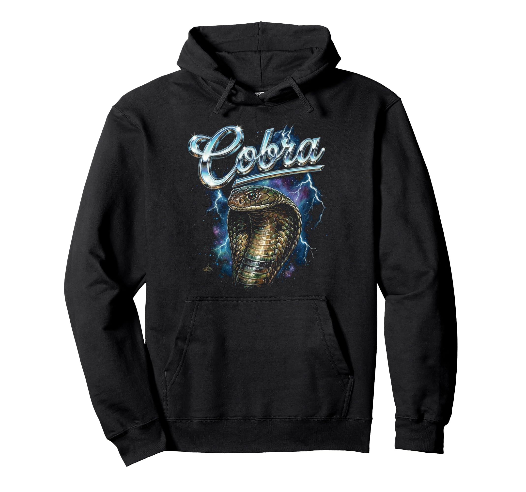 Cobra 90S Funny Cobra 80S Snake Lover Hoodie - Aesthetic Graphic for Adults - T-Shirt, Sweatshirt, Hoodie