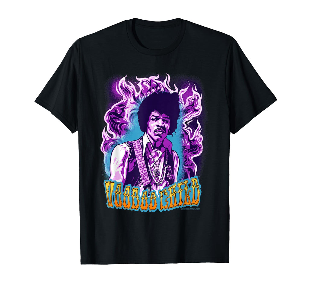 Jimi Hendrix Voodoo Child Psychedelic T-Shirt - Graphic Print Men Women - T-Shirt, Sweatshirt, Hoodie
