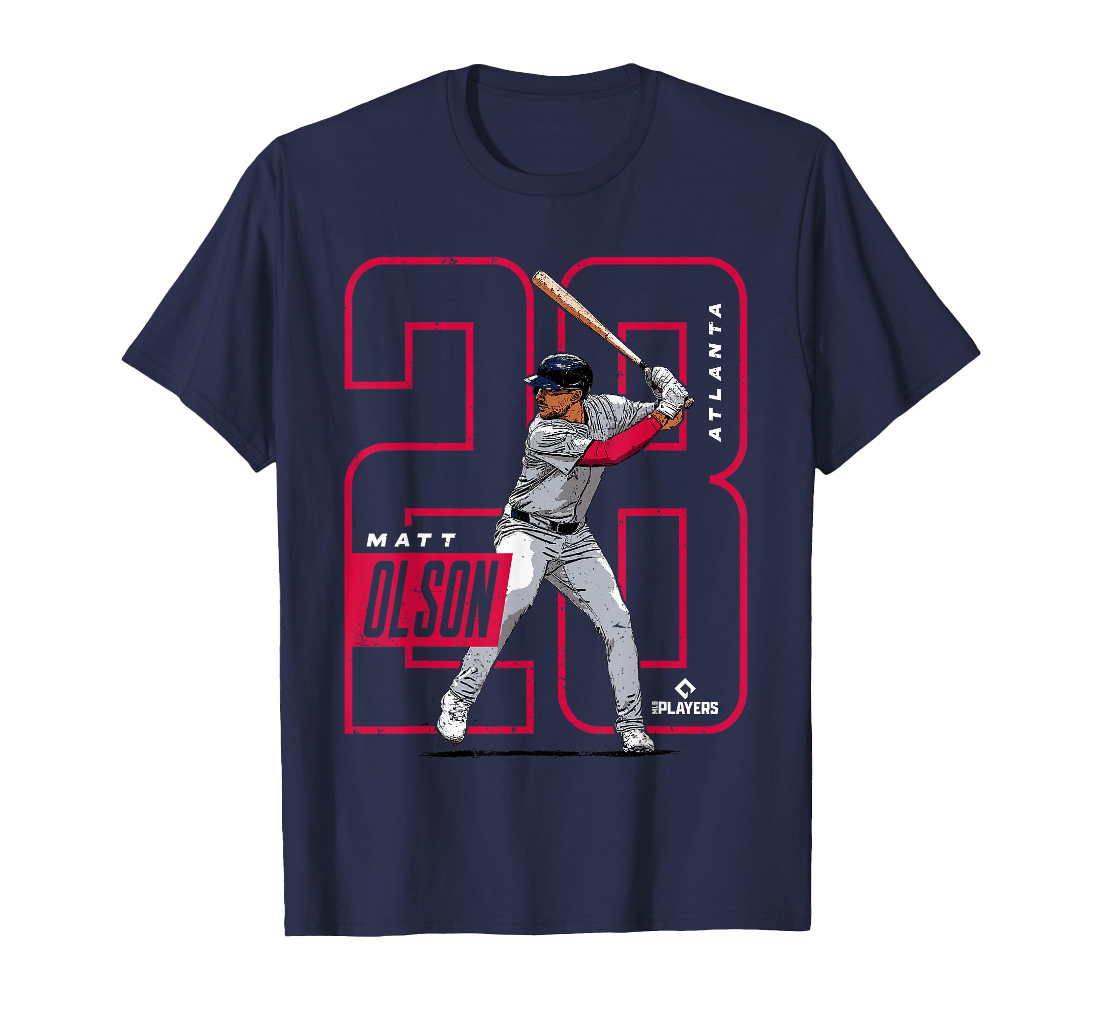 Matt Olson Atlanta Baseball Mlb Players T-Shirt - Trendy Graphic Men Women - T-Shirt, Sweatshirt, Hoodie