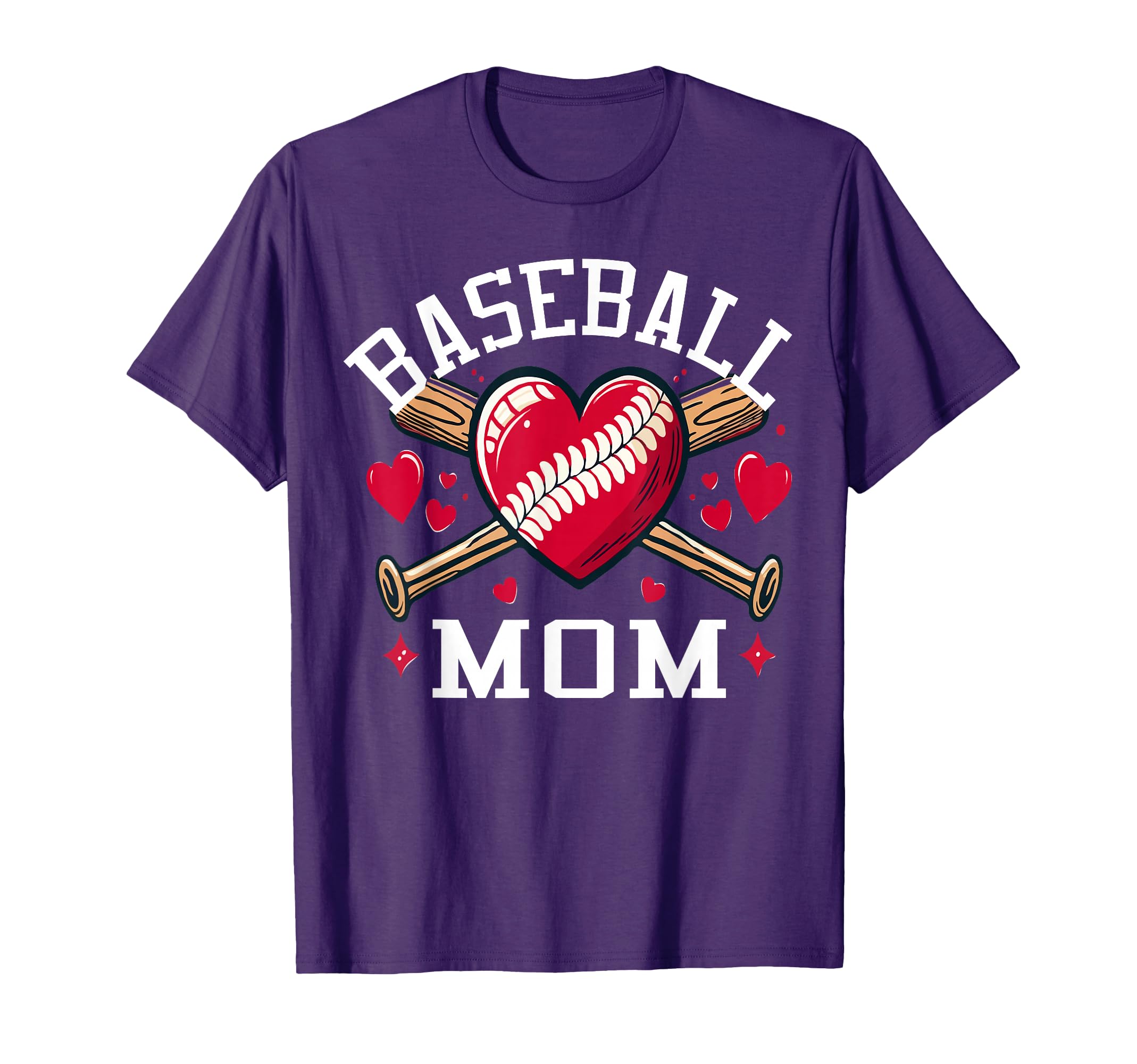 Baseball Mom Love T-Shirt - Trendy Graphic Unisex - T-Shirt, Sweatshirt, Hoodie