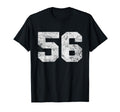 Lucky Number 56 Birthday Sports Player T-Shirt - Trendy Graphic for Adults - T-Shirt, Sweatshirt, Hoodie
