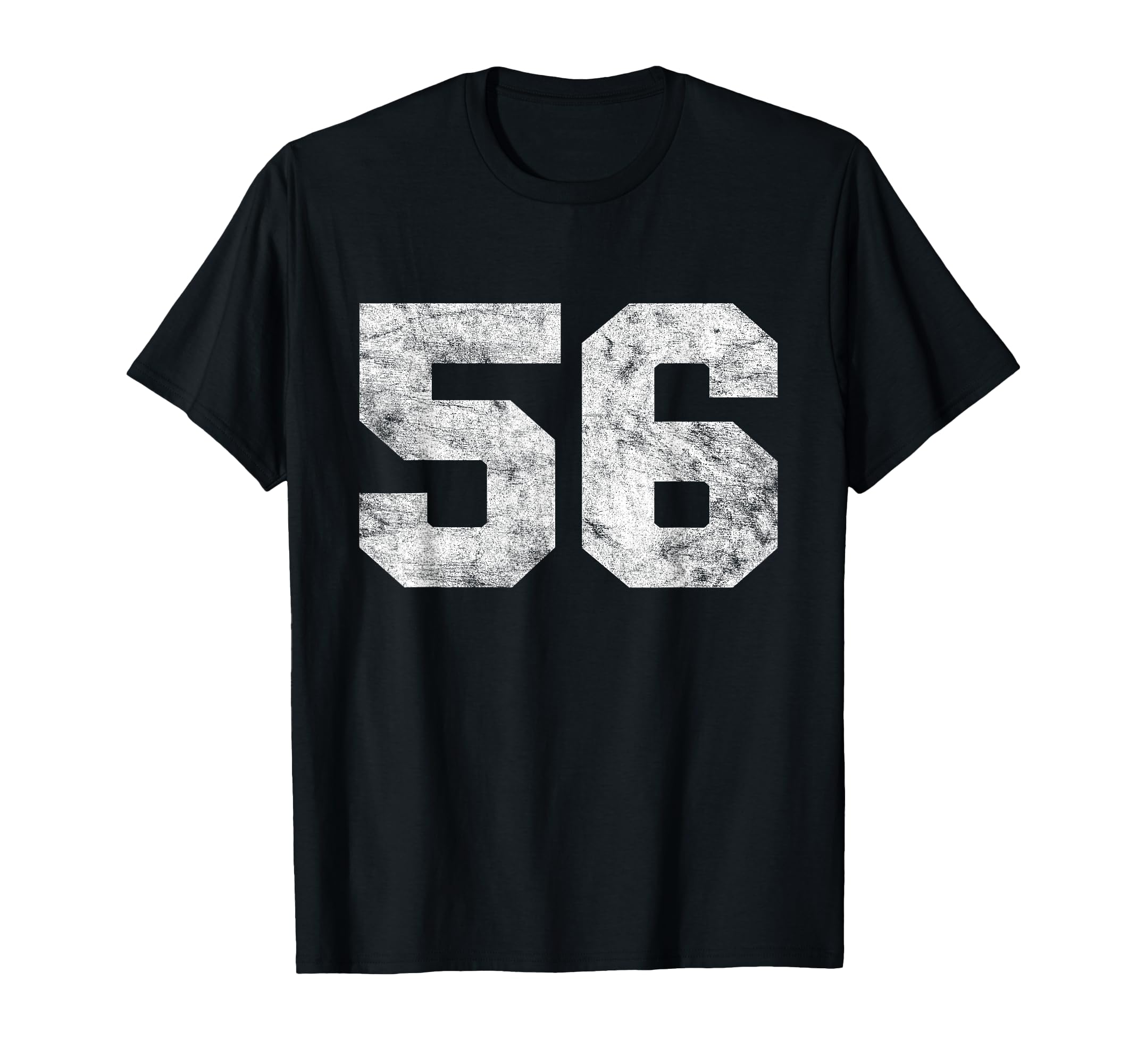 Lucky Number 56 Birthday Sports Player T-Shirt - Trendy Graphic for Adults - T-Shirt, Sweatshirt, Hoodie