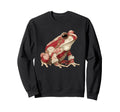 Whimsical Patchwork Frog Sweatshirt - Novelty Apparel Men Women - T-Shirt, Sweatshirt, Hoodie