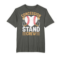 Concession Stand Crew Baseball Game Snack T-Shirt - Unique Graphic Unisex - T-Shirt, Sweatshirt, Hoodie