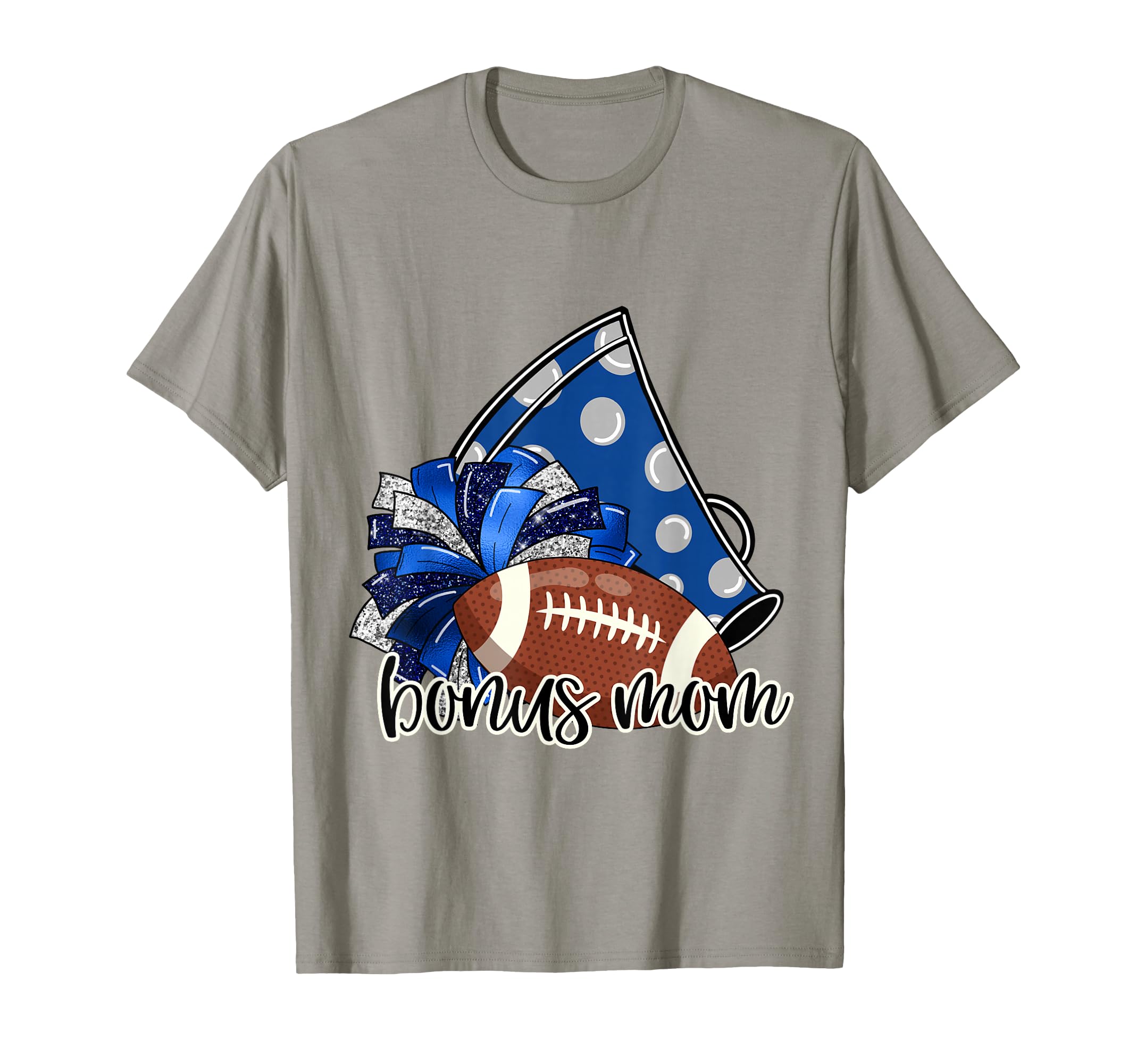 Cheerleader Bonus Mom Game Day T-Shirt - Fun Novelty Design for Adults - T-Shirt, Sweatshirt, Hoodie