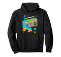Roller Skate Shoes And Radio Roller Hoodie - Trendy Graphic for Adults - T-Shirt, Sweatshirt, Hoodie