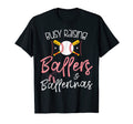 Busy Raising Ballers Ballerinas Baseball T-Shirt - Trendy Graphic Unisex - T-Shirt, Sweatshirt, Hoodie