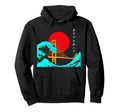 Vaporwave Aesthetic Japan Golden Gate Hoodie - Unique Graphic for Adults - T-Shirt, Sweatshirt, Hoodie