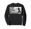Funny No Crying Baseball Sweatshirt - Streetwear Style for Adults - T-Shirt, Sweatshirt, Hoodie