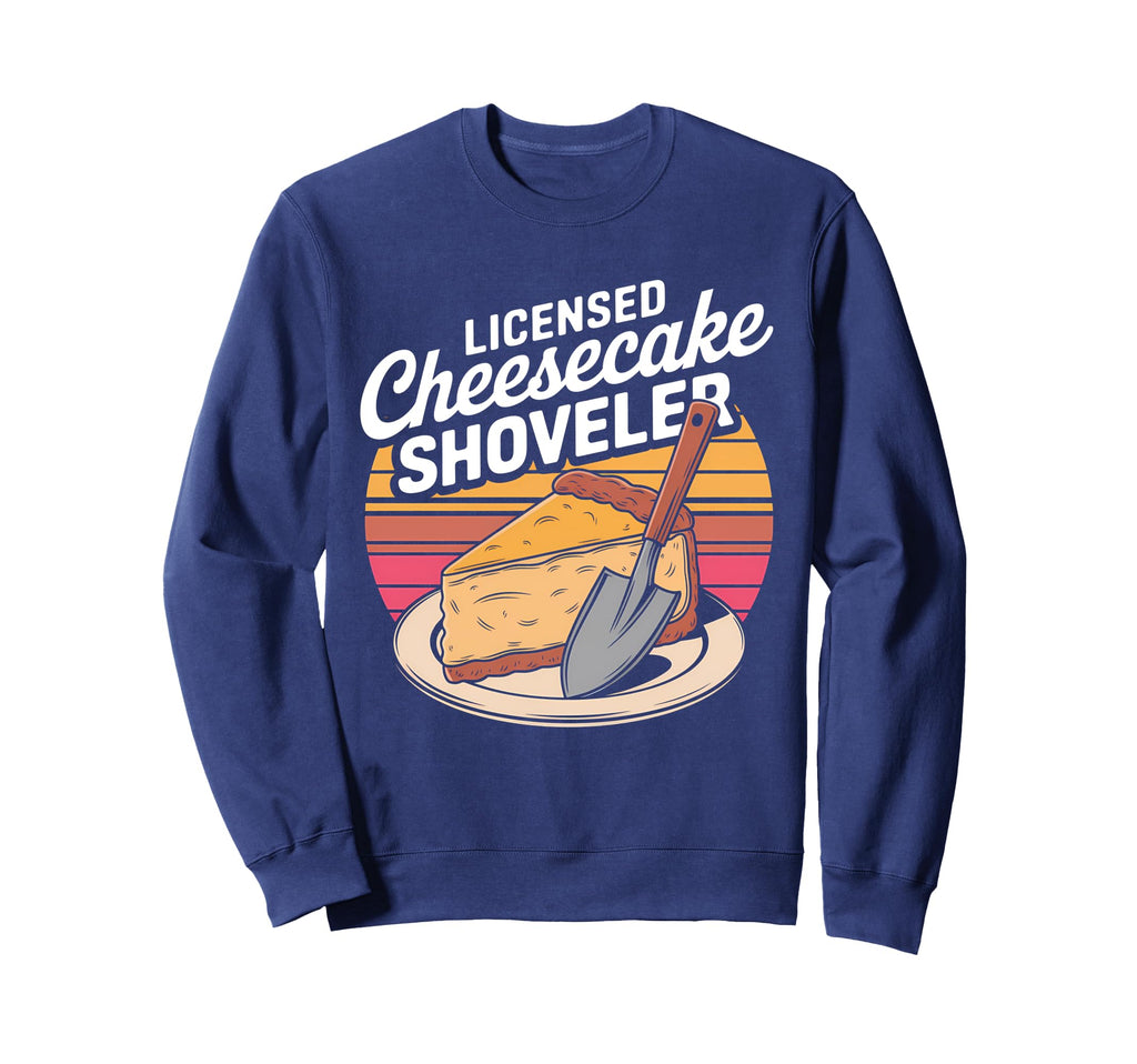 Licensed Cheesecake Shoveler Sunset Sweatshirt - Graphic Print Unisex - T-Shirt, Sweatshirt, Hoodie