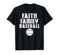 Faith Family Baseball T-Shirt - Novelty Apparel Men Women - T-Shirt, Sweatshirt, Hoodie