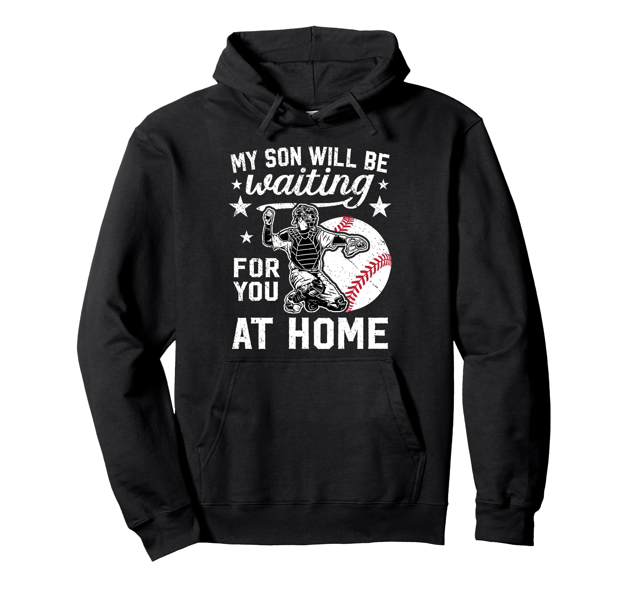 Funny Baseball Catcher Mom Baseball Hoodie - Minimalist Print Unisex - T-Shirt, Sweatshirt, Hoodie