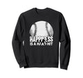 Hard Hit Baseball Player Baseball Sweatshirt - Graphic Print Men Women - T-Shirt, Sweatshirt, Hoodie