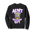 Aunt Birthday Funny Roller Skate Sweatshirt - Aesthetic Graphic Men Women - T-Shirt, Sweatshirt, Hoodie