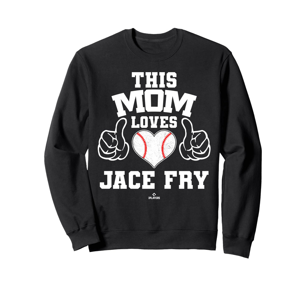This Mom Loves Jace Fry Prospect Sweatshirt - Novelty Apparel for Adults - T-Shirt, Sweatshirt, Hoodie