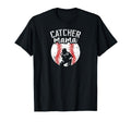 Catcher Mama Baseball Catcher Mom T-Shirt - Unique Graphic for Adults - T-Shirt, Sweatshirt, Hoodie