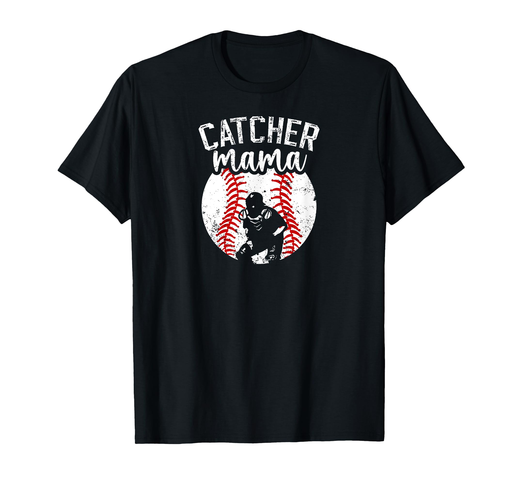 Catcher Mama Baseball Catcher Mom T-Shirt - Unique Graphic for Adults - T-Shirt, Sweatshirt, Hoodie