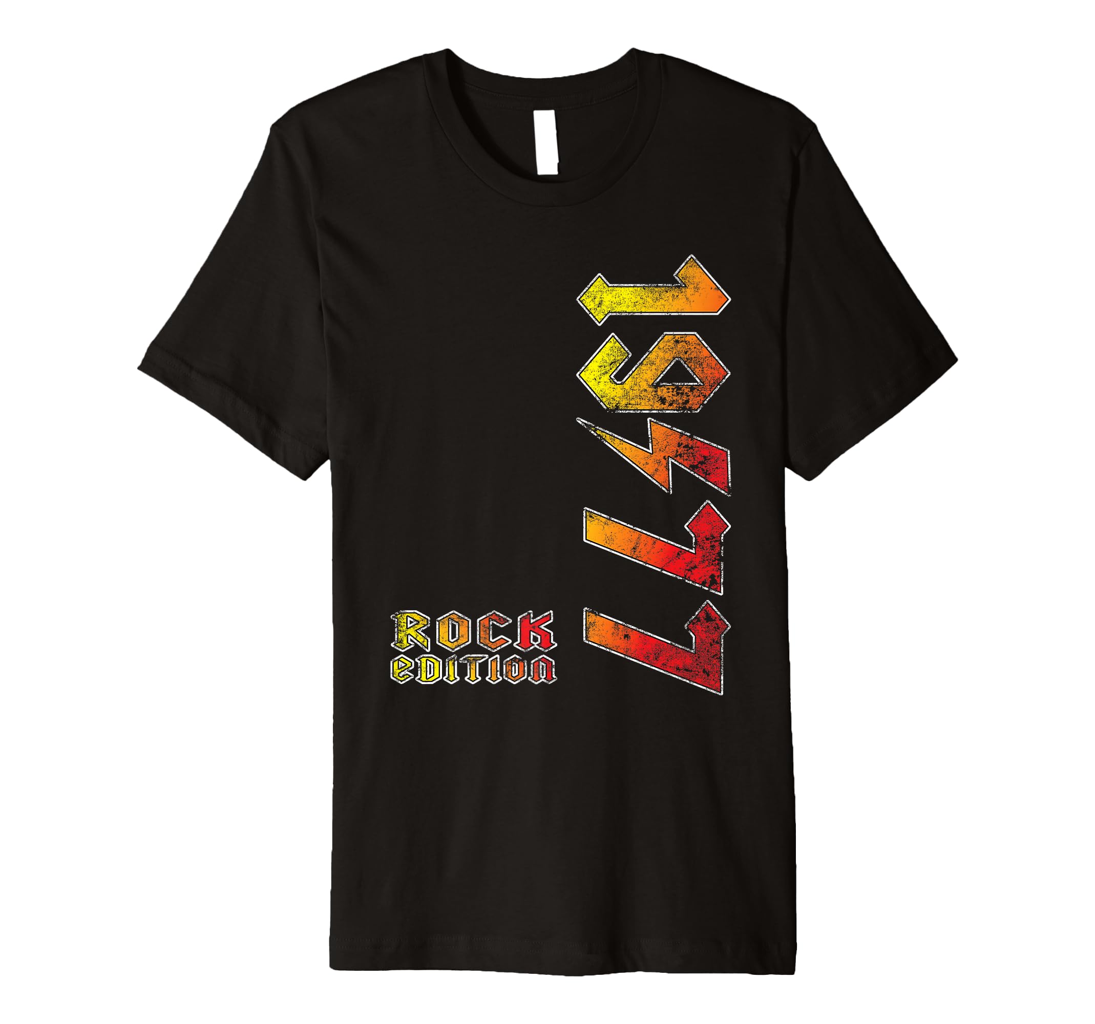 1977 Rock Music Lovers Gift T-Shirt - Graphic Print Men Women - T-Shirt, Sweatshirt, Hoodie