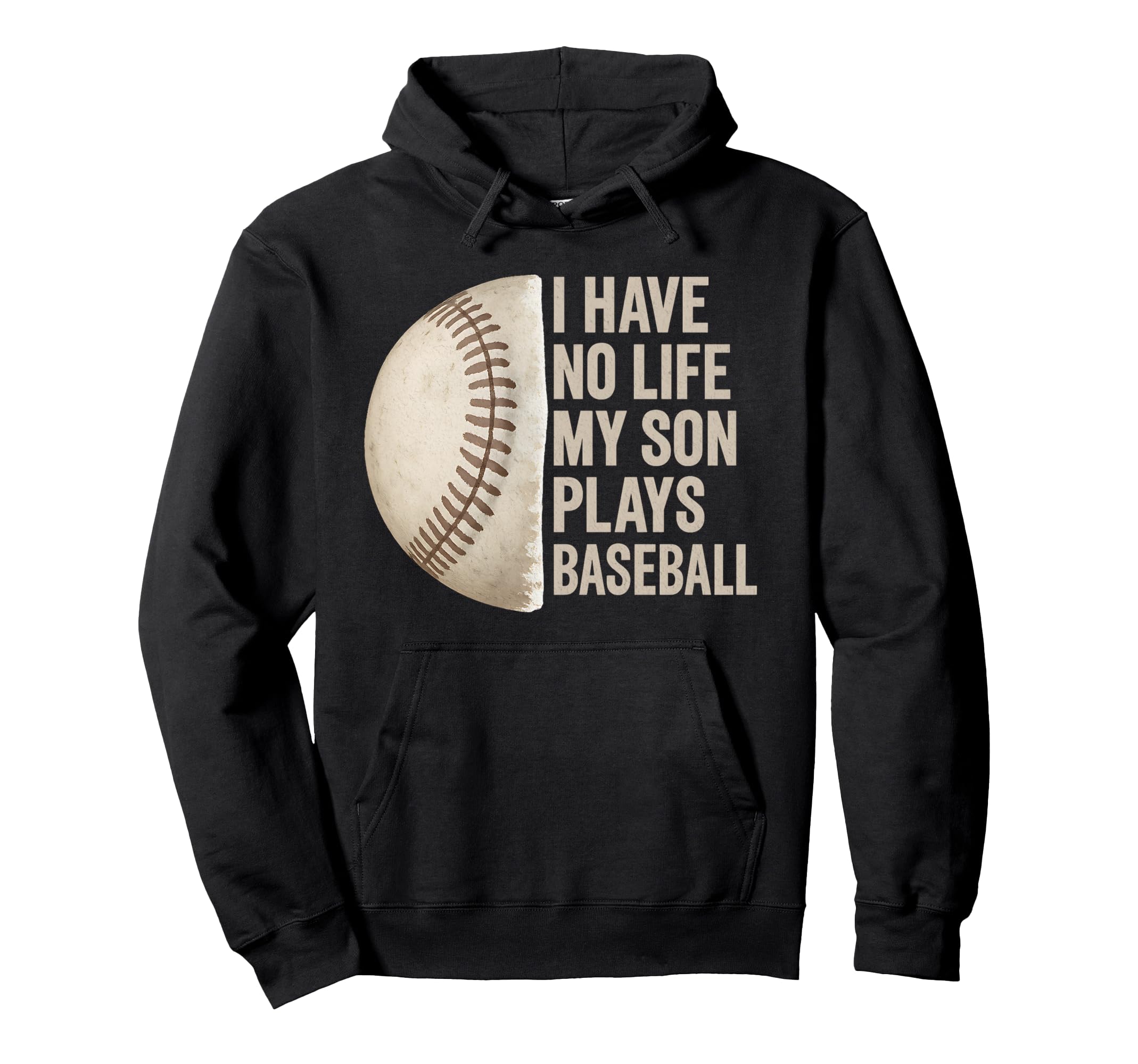 Baseball Life Mom Dad No Time Left Funny Hoodie - Unique Graphic Unisex - T-Shirt, Sweatshirt, Hoodie