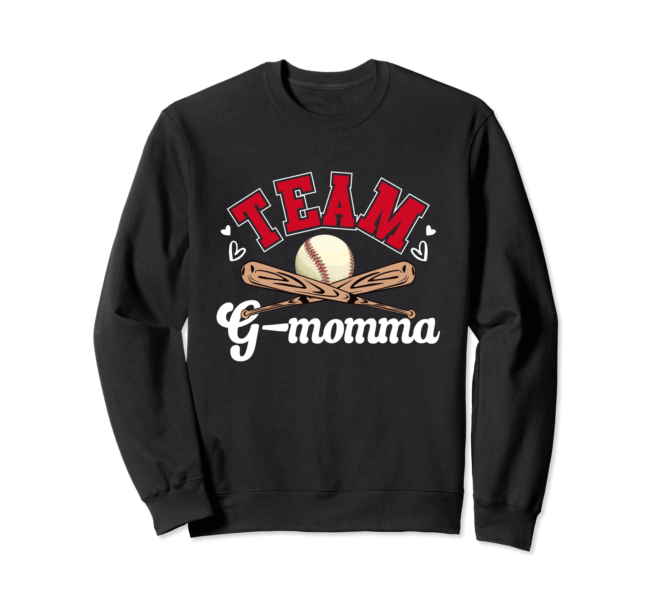 Team G Momma Mothers Day Baseball Sweatshirt - Aesthetic Graphic Men Women - T-Shirt, Sweatshirt, Hoodie