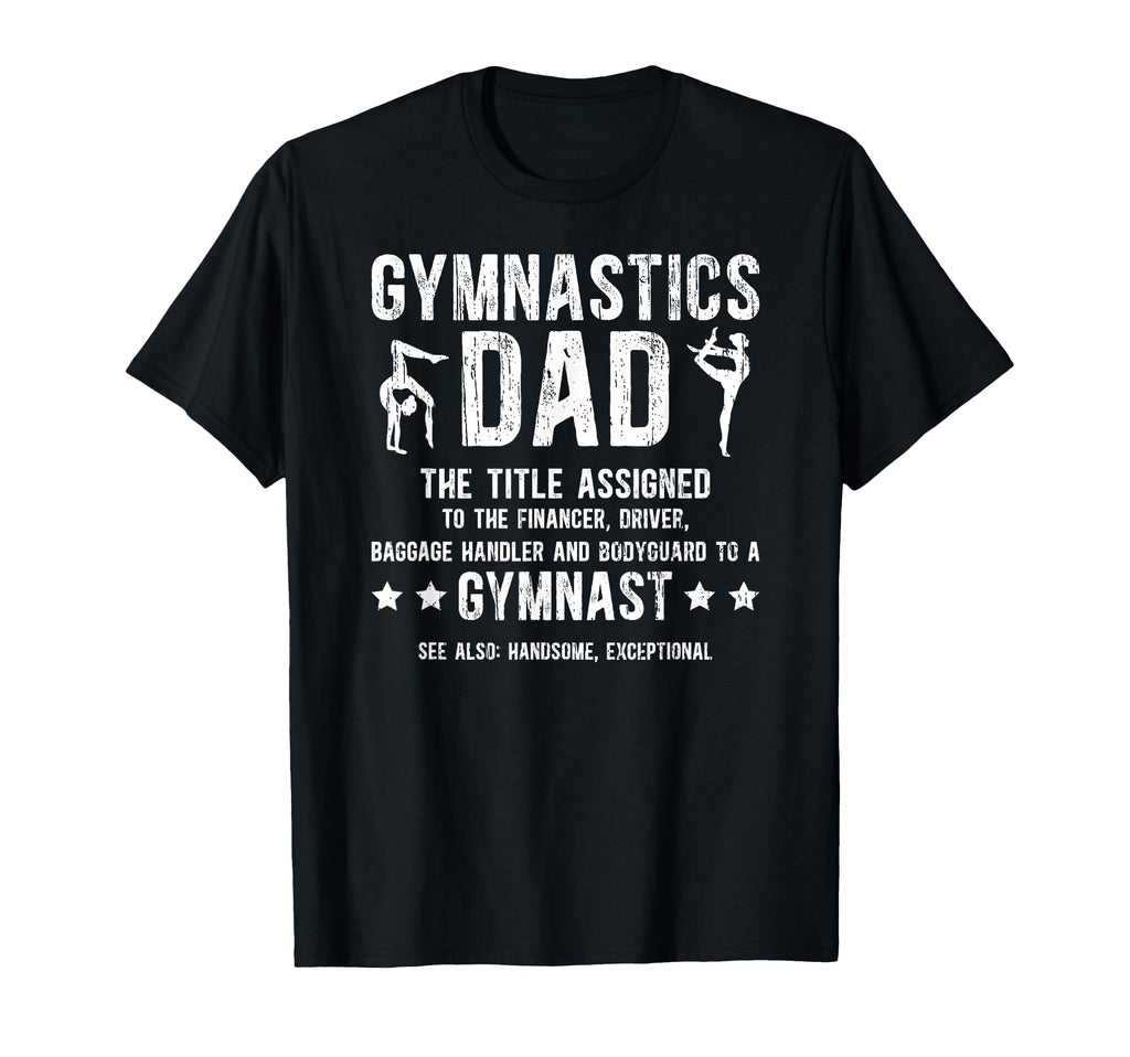 Gymnastics Dad Definition Gymnastics T-Shirt - Graphic Print Men Women - T-Shirt, Sweatshirt, Hoodie