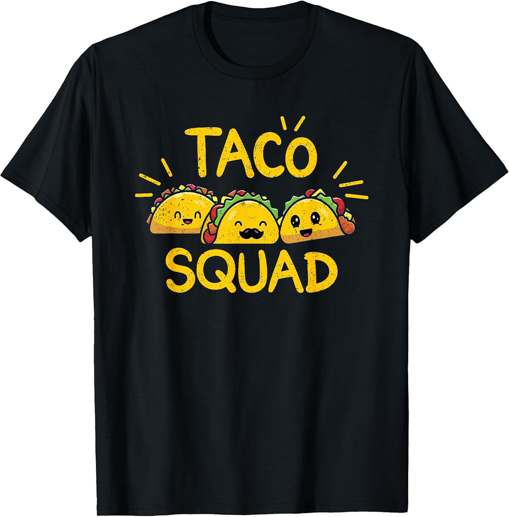 Funny Taco Squad Cinco De Mayo - Adult & Kids T-Shirts, Sweatshirts & Hoodies apparel design preview 1
