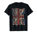 Punks Not Dead Union Jack Heritage T-Shirt - Trendy Graphic Men Women - T-Shirt, Sweatshirt, Hoodie