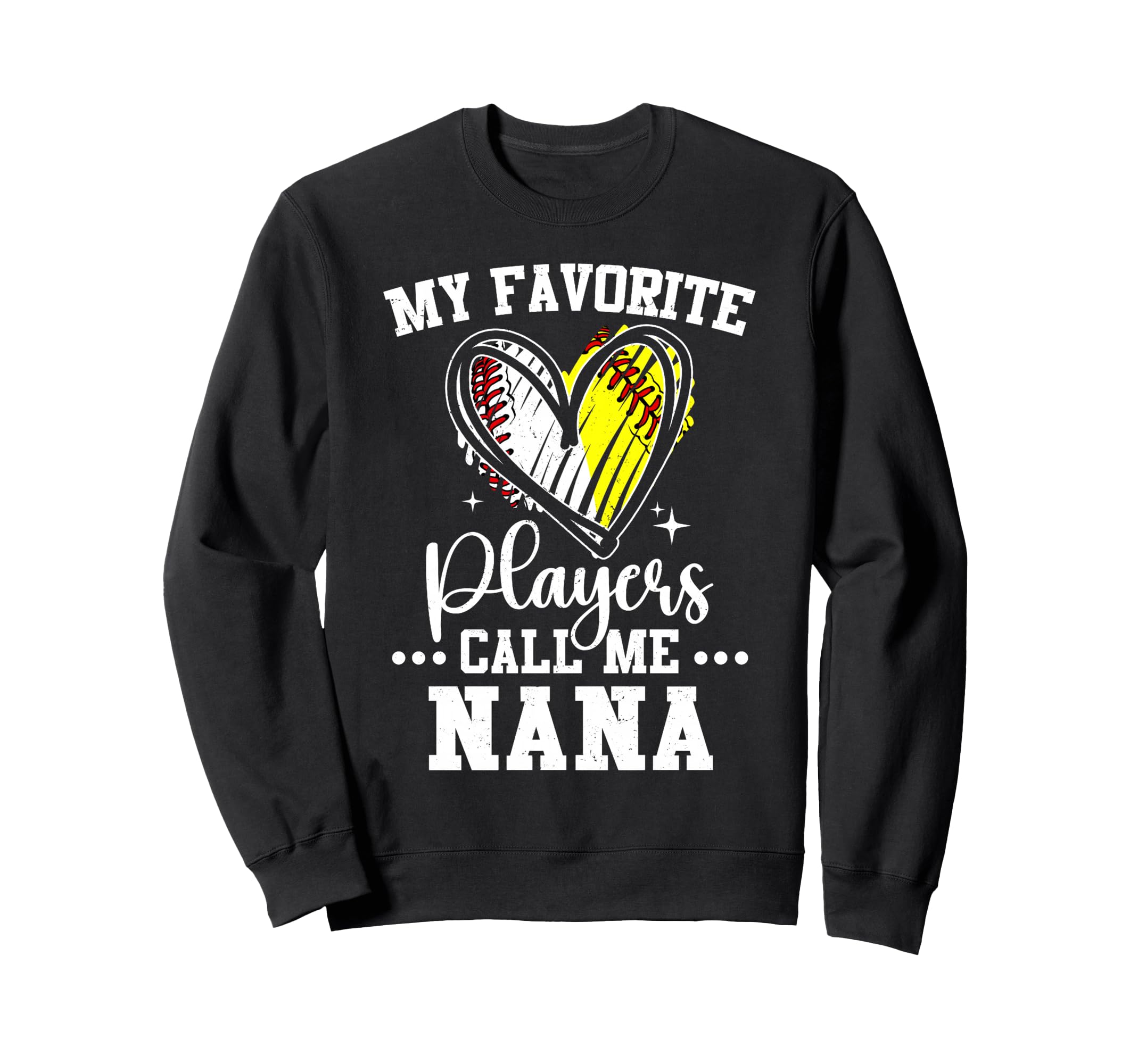 My Favorite Baseball Softball Sweatshirt - Aesthetic Graphic Men Women - T-Shirt, Sweatshirt, Hoodie