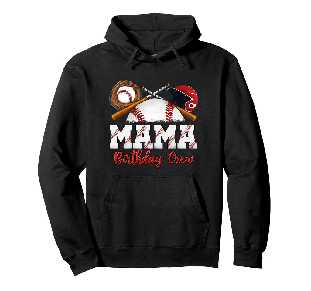 Baseball Birthday Party Sports Hoodie - Fun Novelty Design Men Women - T-Shirt, Sweatshirt, Hoodie