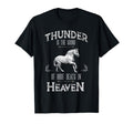 Thunder Is Sound Hoof Beats Heaven T-Shirt - Unique Graphic Men Women - T-Shirt, Sweatshirt, Hoodie