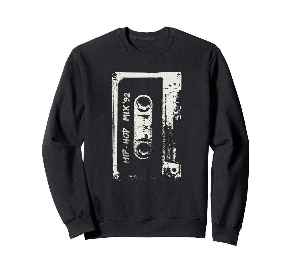 Hip Hop Rap Mixtape Cassette Dj 90S Sweatshirt - Unique Graphic Men Women - T-Shirt, Sweatshirt, Hoodie