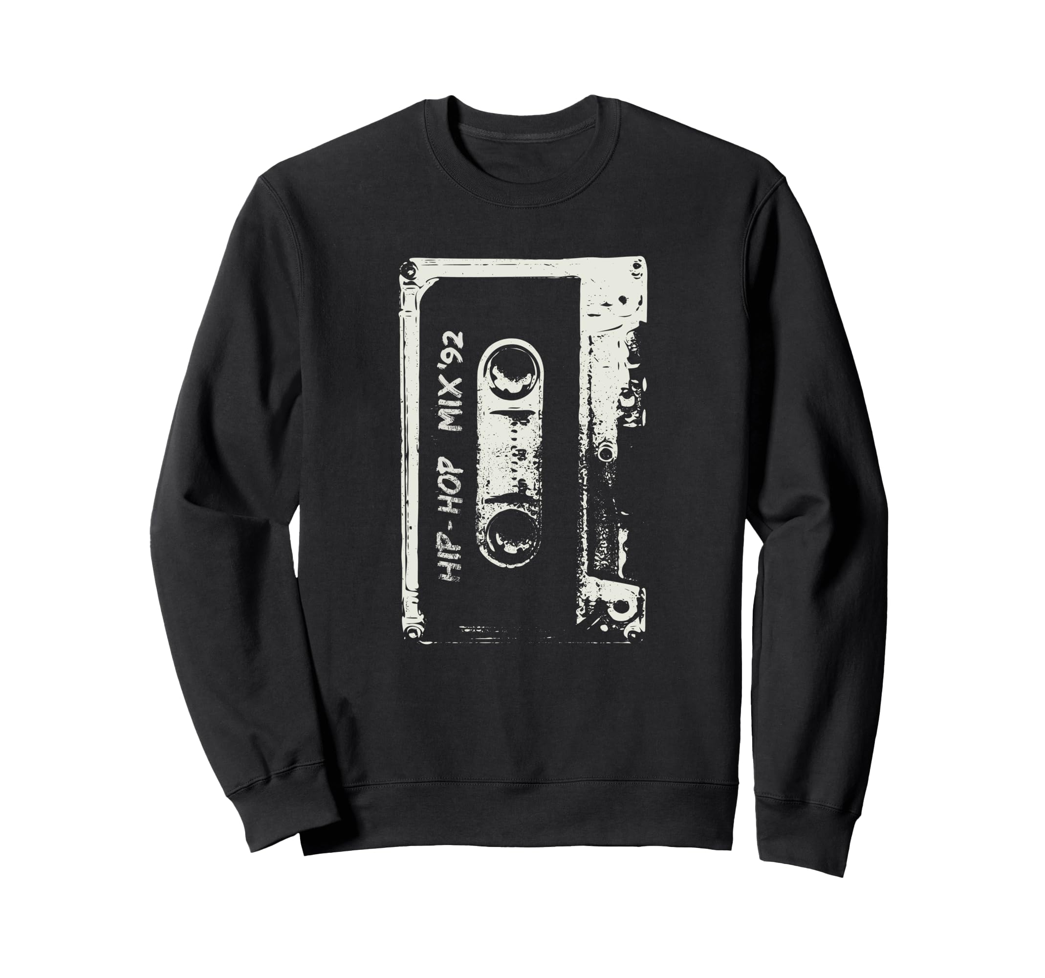 Hip Hop Rap Mixtape Cassette Dj 90S Sweatshirt - Unique Graphic Men Women - T-Shirt, Sweatshirt, Hoodie